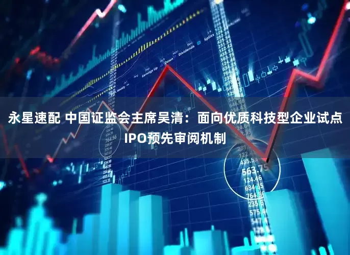 永星速配 中国证监会主席吴清：面向优质科技型企业试点IPO预先审阅机制